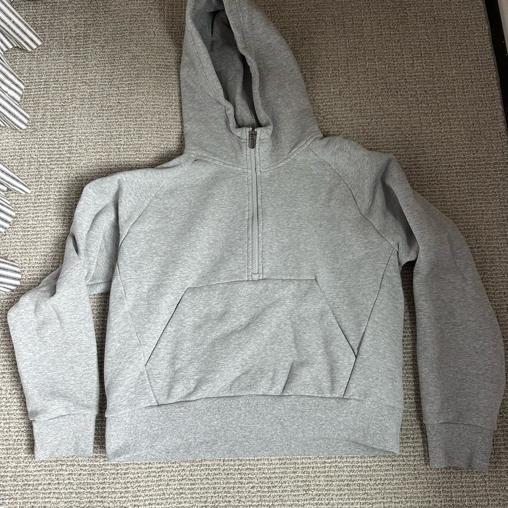 Athleta Easy Fleece 1/2 Zip Hoodie